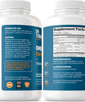 Dr. Tobias Omega 3 Fish Oil 2000mg Triple Strength with 800mg EPA 600mg DHA Per Serving Fish Oil Omega 3 Supplements for Heart Brain & Immune Support 180 Softgels