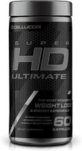 Cellucor Super HD Thermogenic Fat Burner & Weight Loss Supplement with Caffeine and Natural Metabolism Boosters, 60 Count Capsules
