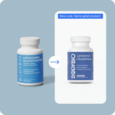 BodyBio Liposomal Glutathione 60 Capsules