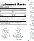 Ancient Nutrition Bone Broth Protein Powder Pure Flavor 40 Servings