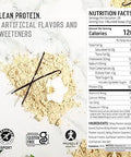 Ascent 100% Whey Protein Powder - Post Workout Whey Protein Isolate, Zero Artificial Flavors & Sweeteners, Soy & Gluten Free, 5.5g BCAA, 2.6g Leucine, Essential Amino Acids, Vanilla Bean 2 lb