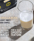 Ascent 100% Whey Protein Powder - Post Workout Whey Protein Isolate, Zero Artificial Flavors & Sweeteners, Soy & Gluten Free, 5.5g BCAA, 2.6g Leucine, Essential Amino Acids, Vanilla Bean 2 lb