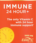 Nature's Bounty Immune 24 Hour + The only Vitamin C with 24 Hour Immune Support from Ester-C 1000 mg Vitamin C, D & Zinc, Gluten Free Rapid Release Softgels 2 Softgels per Day 50 Count