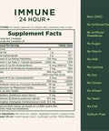 Nature's Bounty Immune 24 Hour + The only Vitamin C with 24 Hour Immune Support from Ester-C 1000 mg Vitamin C, D & Zinc, Gluten Free Rapid Release Softgels 2 Softgels per Day 50 Count