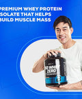 BioTechUSA Iso Whey Zero | Premium Whey Protein Isolate | Grass-Fed | Enzyme-Free | Sugar- and Gluten-Free 1816 g Chocolate