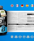 BioTechUSA Iso Whey Zero | Premium Whey Protein Isolate | Grass-Fed | Enzyme-Free | Sugar- and Gluten-Free 1816 g Chocolate