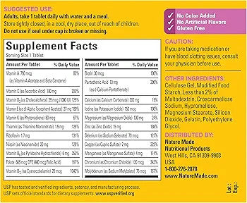 Nature Made Multi For Her 50+ Vitamin/Mineral Tablets 90 Ea