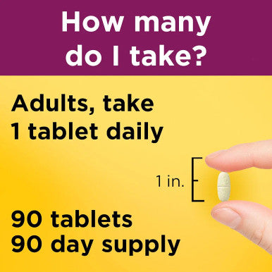 Nature Made Multi For Her 50+ Vitamin/Mineral Tablets 90 Ea