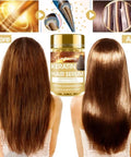Layhomo Keratin Hair Treatment SerumHair Serum Treatment for Dry Damaged HairHair Oil Capsules with KeratinArgan Oil-Leave-in Anti Frizz Conditioner with Vitamins A C E & B5- No Rinse for All Hair Types