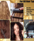 Layhomo Keratin Hair Treatment SerumHair Serum Treatment for Dry Damaged HairHair Oil Capsules with KeratinArgan Oil-Leave-in Anti Frizz Conditioner with Vitamins A C E & B5- No Rinse for All Hair Types
