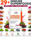 Country Farms Immune Defense Superfoods Immune Support Supplement Vitamin C with Black Elderberry Echinacea Turmeric Supports Hydration with Probiotics and Prebiotics Berry Flavor 60 Servings