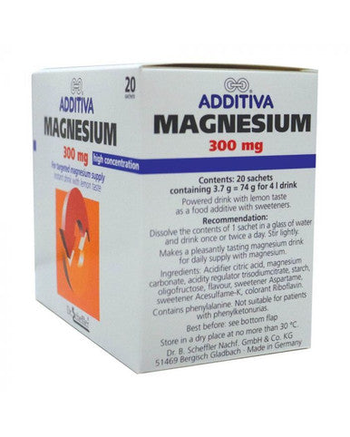 Additiva Magnesium 300 mg Sachets 20s