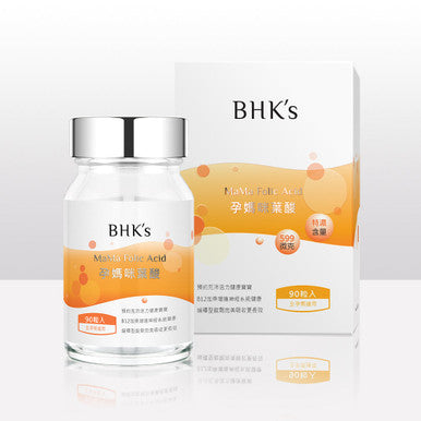 Bhk'S Mama Folic Acid+Vitamin B12 Enhance Tablets