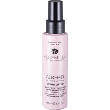 Alkemilla Eco Bio Cosmetic Alkhair Thermoprotector Spray Protects The Hair Against Heat From Hairdryers & Flat Irons