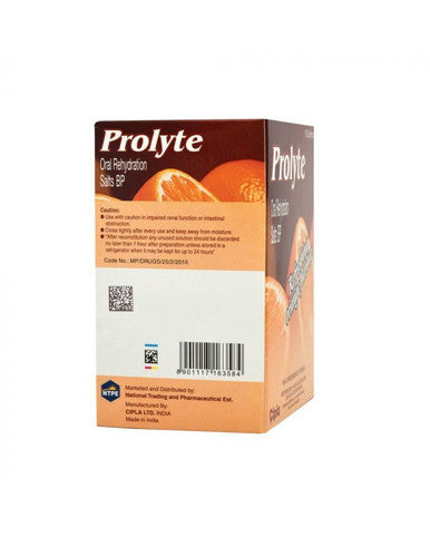 Prolyte Oral Rehydration Salts Orange Sachets