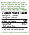 Natures Way Alfalfa Leaves COG 100 Capsules