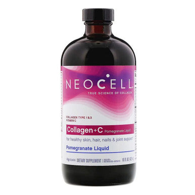 Neocell Collagen C Pomegranate Liquid 16 Oz