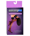 Scott Specialties Stockings Thigh-High 10-20 LCE BLACK, KPP X-LARGE 1 each By Scott Specialties