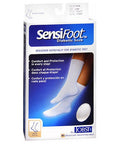Jobst Sensifoot Mens And Womens Crew Style Diabetic White Socks Large each By Jobst
