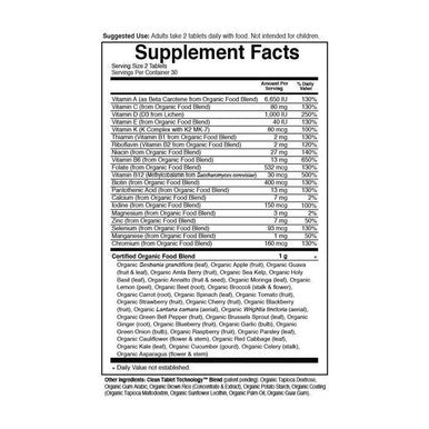 Garden Of Life Mykind Organics Men'S Multi 60 Tablets