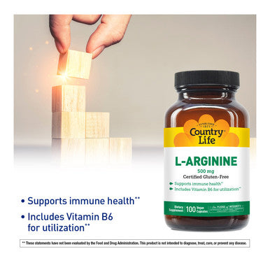 Country Life L-Arginine 500 mg