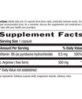 Country Life L-Arginine 500 mg