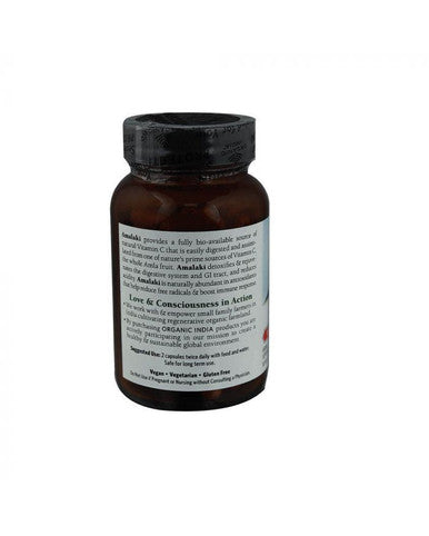 Organic India Amalaki Vegetable Capsules 90s