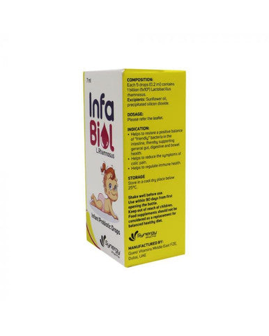 Infabiol Infant Probiotic Oral Drops 7 mL