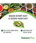 Natures Plus Ultra Hair Sustain Release Men & Women 90 Tablets