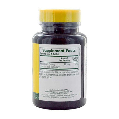 Natures Plus Potassium 99 mg Biotron Amino Acid Complex 90 Tablets
