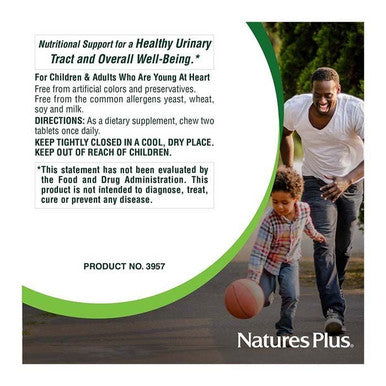 Natures Plus Ultra Cranberry Chewable Love Berries Vitamin C 180 Tablets