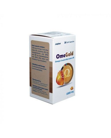 OmeGold 1000 mg Soft Capsules 28s