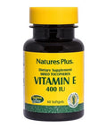 Natures Plus Vitamin E 400 IU Mixed Tocopherol 60 Softgels