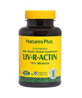 Natures Plus Liv R Actin Vegetarian capsules Milk Thistle 90's