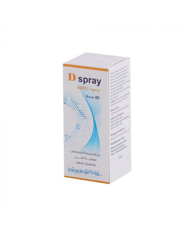 Biopharma D Spray 400IU Solution 15 mL
