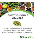 Natures Plus Lovites Chewable Vitamin C 500 mg 90 Tablets