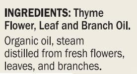 Dr. Mercola Thyme Oil Organic