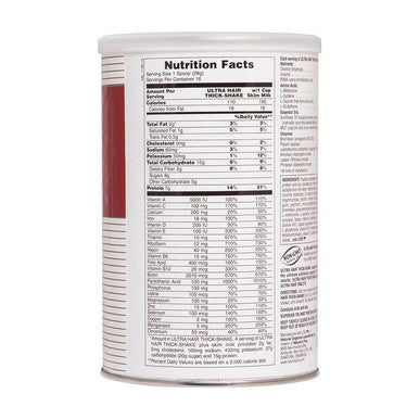 Natures Plus Ultra Hair Thick Shake 1 Lb Can