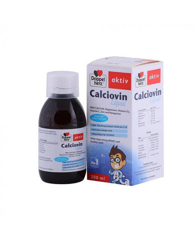 Doppelherz aktiv Calciovin Liquid 200 mL