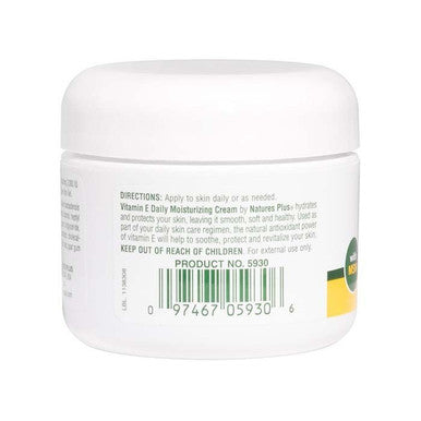 Natures Plus Vitamin E Cream 2.2 oz 30000 IU