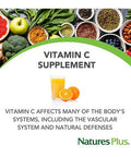 Natures Plus Vitamin C 1000 mg 90 Capsules
