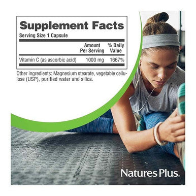 Natures Plus Vitamin C 1000 mg 90 Capsules