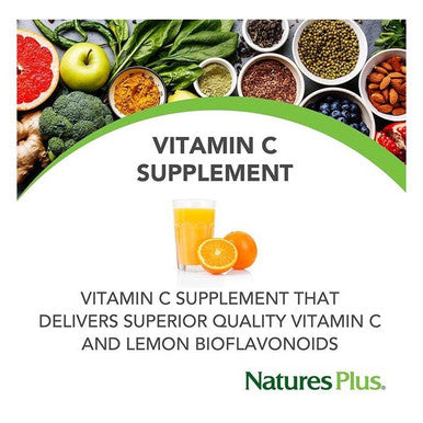Natures Plus Vitamin C Liquid Orange 30 Oz