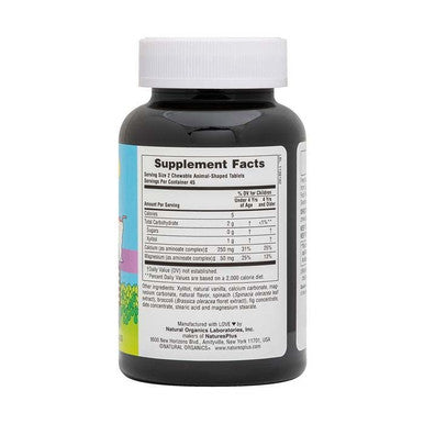 Natures Plus Animal Parade Sugar Free Calcium 90's