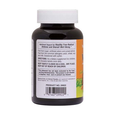Natures Plus Animal Parade Sugar Free Vitamin C 90's