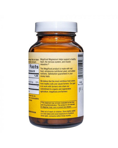 MegaFood Magnesium Tablets 60s