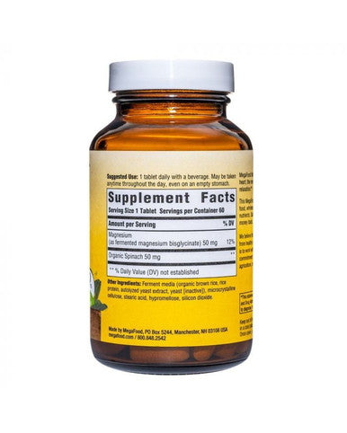 MegaFood Magnesium Tablets 60s