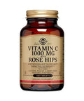 Solgar Vitamin C 1000mg With Rose Hips Tablets 100's
