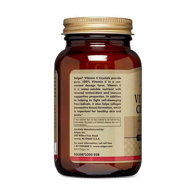 Solgar Vitamin C Crystals In Bottles 4.4 Oz 125 g