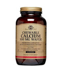 Solgar Chewable Calcium 500mg Wafers 120's